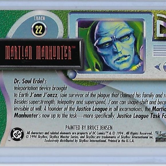 DC Comics SkyBox Master Series Trading Cards - Guy Gardner to - Picture 4 of 8